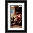 thumbnail image 1 of Giovanni Battista Tiepolo 2x Matted 14x24 Black Ornate Framed Art Print 'Hannibal looks at the head of Hasdrubal', 1 of 2