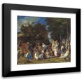 thumbnail image 1 of Giovanni Bellini 21x20 Black Modern Framed Museum Art Print Titled - The Feast of the Gods (1514-1529), 1 of 5