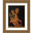 thumbnail image 1 of Giovanni Bellini 2x Matted 20x24 Gold Ornate Framed Art Print 'Madonna with Child Blessing', 1 of 2