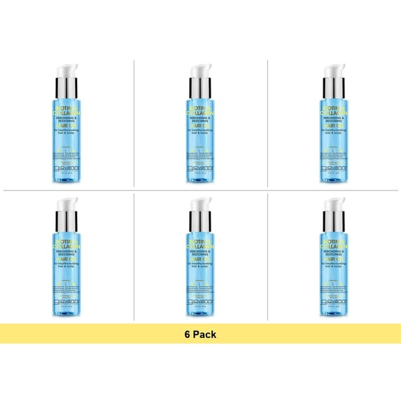 Giovanni Biotin And Collagen Strengthening Conditioner, 13.5 Oz - 6 Pack Bundle