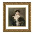 thumbnail image 1 of Giovanni Boldini 15x16 Gold Ornate Wood Frame and Double Matted Museum Art Print Titled - Portrait of Diaz Albertini (1909), 1 of 4