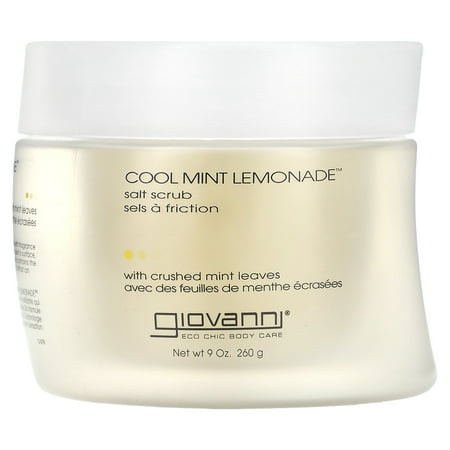 Giovanni Cool Mint Lemonade Salt Scrub 9 oz Scrub