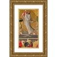thumbnail image 1 of Giovanni Dal Ponte 14x24 Gold Ornate Framed and Double Matted Museum Art Print Titled - The Resurrection of Christ (15th Century), 1 of 4