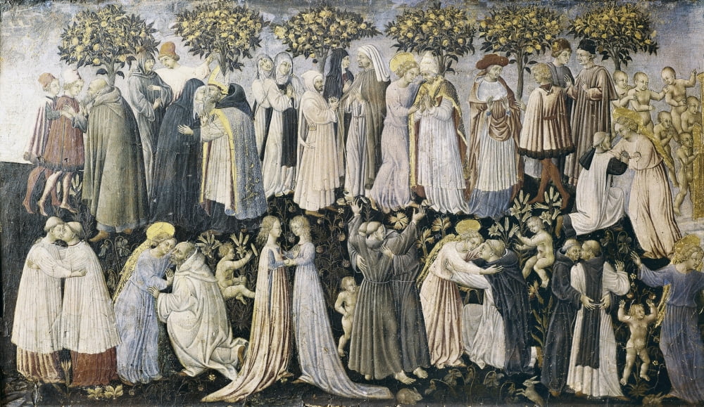 Giovanni Di Paolo (1402-1482) Canvas Art -  (36 x 24)