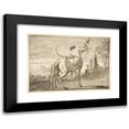thumbnail image 1 of Giovanni Domenico Tiepolo 24x18 Black Modern Framed Museum Art Print Titled - Centaur Holding Up a Quiver (1727-1804), 1 of 5