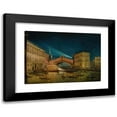 thumbnail image 1 of Giovanni Grubacs 24x18 Black Modern Framed Museum Art Print Titled - Night-Time View of the Rialto on the Feast of the Redentore, 1 of 5