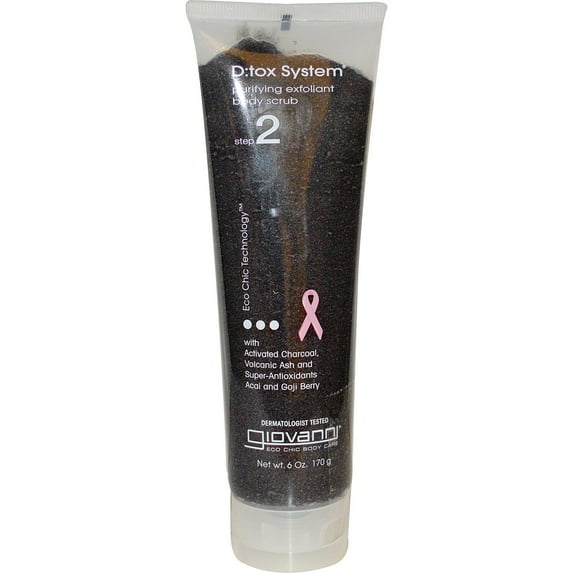Giovanni Hair Care Products - Detox System Body Scrub ( 2 - 6.0 OZ)