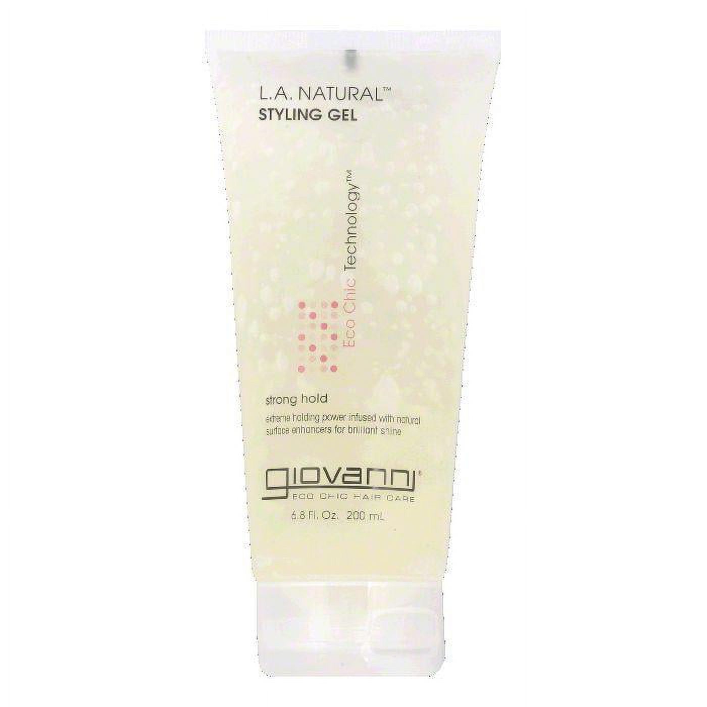 Giovanni La Natural Styling Gel, 6.8 OZ (Pack of 3)