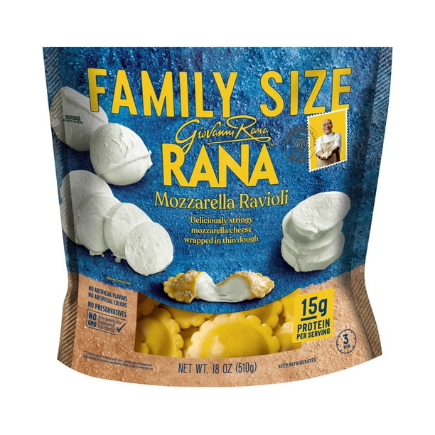 Giovanni Rana Mozzarella Ravioli for Breakroom Kitchen, 18oz