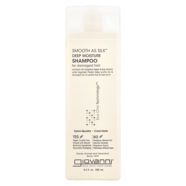 Giovanni Smooth As Silk Deep Moisture Shampoo 8.5 fl oz Liq