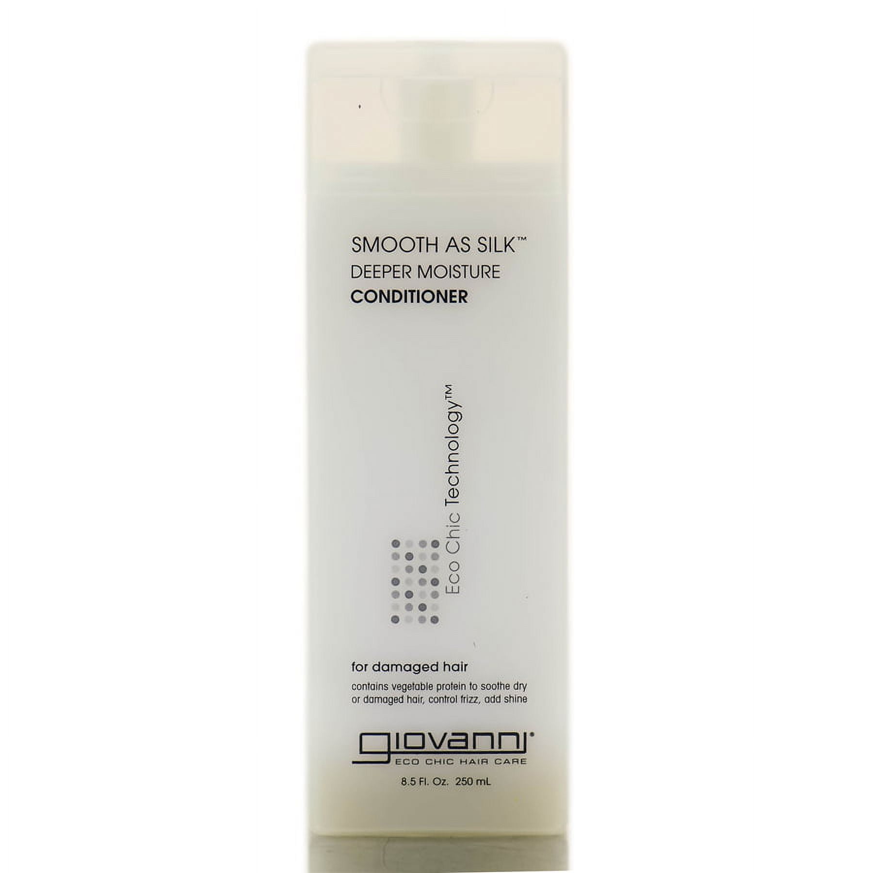 Giovanni Smooth As Silk Deeper Moisture Conditioner, Soothing, for Dry,  Damaged Hair, Sulfate Free, No Parabens, 8.5 fl oz