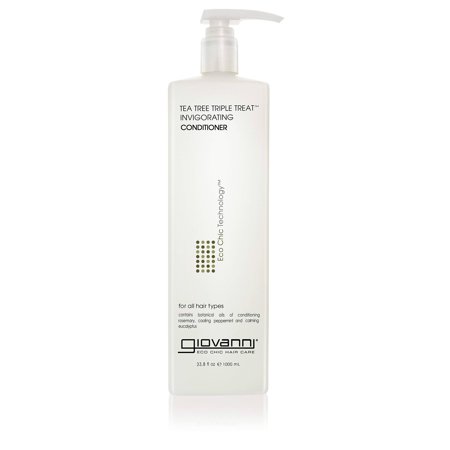 Giovanni Tea Tree Triple Treat Conditioner, 33.8 Fluid Ounce