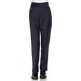 thumbnail image 1 of RGM Boys Dress Pants Flat-Front Slim fit - Poly Rayon Slacks Giovanni Uomo Navy 20, 1 of 3