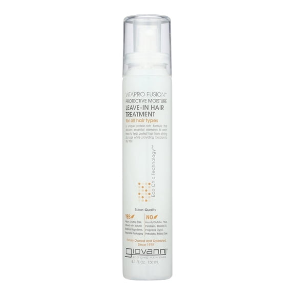 Giovanni Vitapro Fusion Protective Moisture Protein Enriched Hair Treatment, No Parabens, Sulfate Free, 5.1 oz
