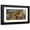 thumbnail image 1 of Giovanni di Paolo 24x15 Black Modern Framed Museum Art Print Titled - The Adoration of the Magi (C. 1450), 1 of 1