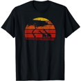 thumbnail image 1 of Giraffe Acacia Tree African Animal Retro Vintage Graphic T-Shirt, 1 of 5