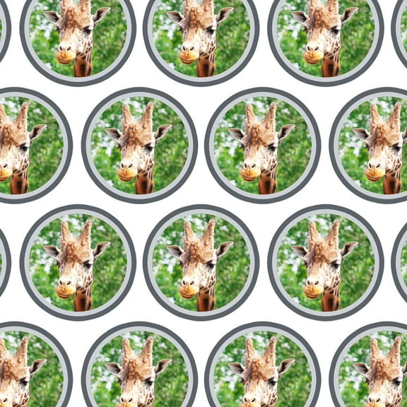 Giraffe African Zoo Animal Premium Gift Wrap Wrapping Paper Roll