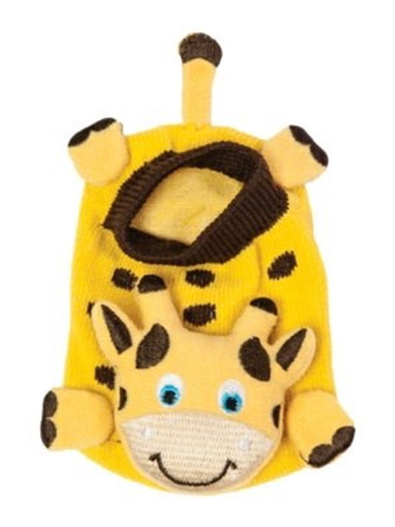 Giraffe Baby Bootie Slippers, Infant Sock Shoes for 0-6 Months, Soft Cozy Indoor Shoes, Holiday Gift for Baby