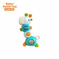 thumbnail image 1 of Giraffe Baby Rattle Teether Toy, Light Up Sound Infant Sensory Shaker, Easy Grip Developmental Hand Rattle, Montessori Early Learning Toy for Toddlers 0-6 9-12 24-36 Months Boys Girls, Baby Gift, 1 of 7