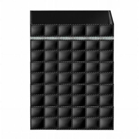 Giraffe Black Wastebasket