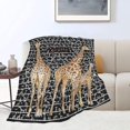 thumbnail image 1 of Giraffe Blanket Giraffe Throw Blankets Cozy Fleece Flannel Blanket Soft Warm Plush Lightweight Blanket Giraffe Gifts for Women Men Boys Girls Adults Kids for Couch Sofa Bed 50"X60", 1 of 5