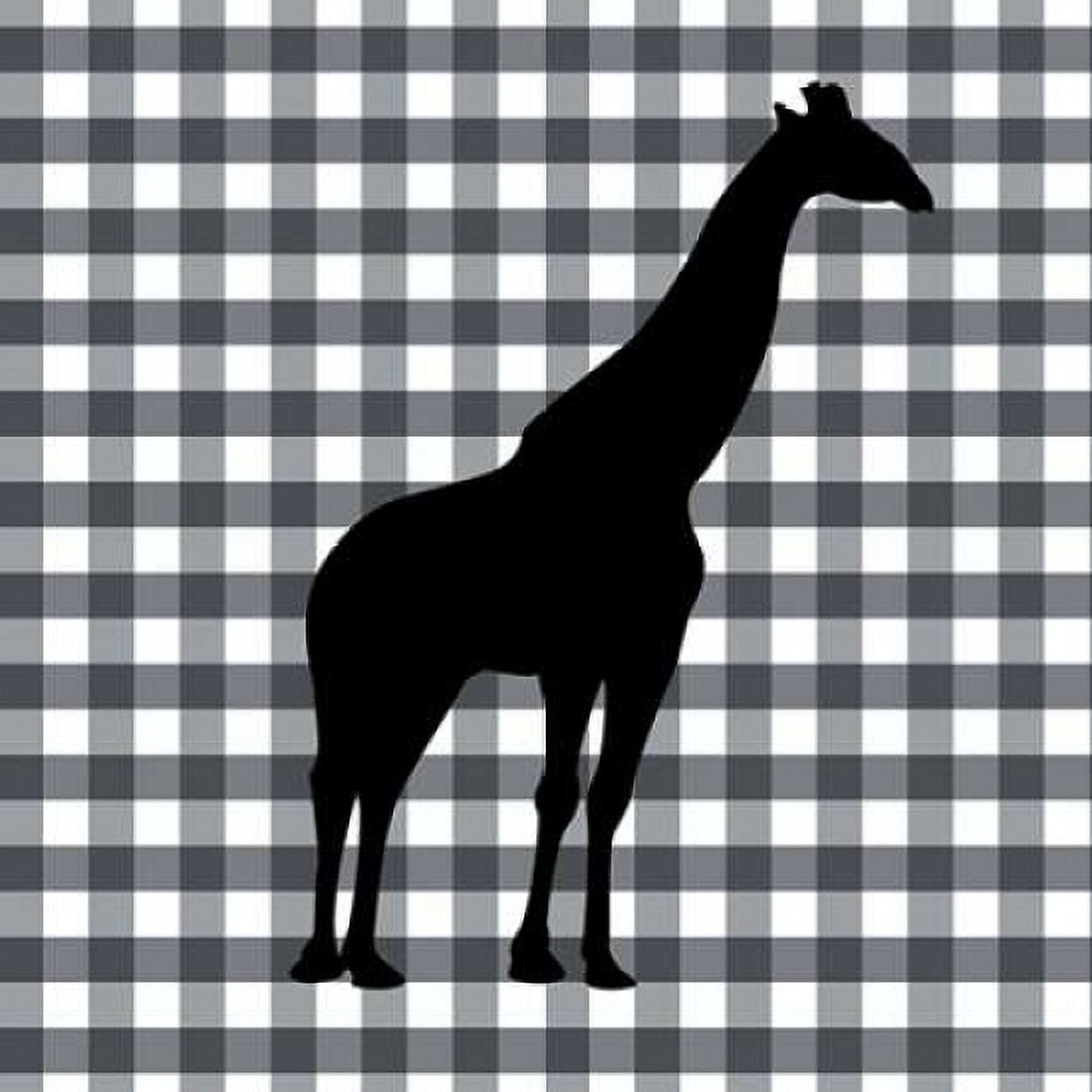Giraffe Canvas Art - Linda Woods (24 x 24)