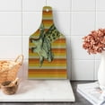 thumbnail image 1 of Giraffe Cutting Board, Sketch Style Image Portrait of Hipster Animal Zoo Safari Wildlife Themed, Decorative Tempered Glass Cutting and Serving Board, Wine Bottle Shape, Multicolor, by Ambesonne, 1 of 1
