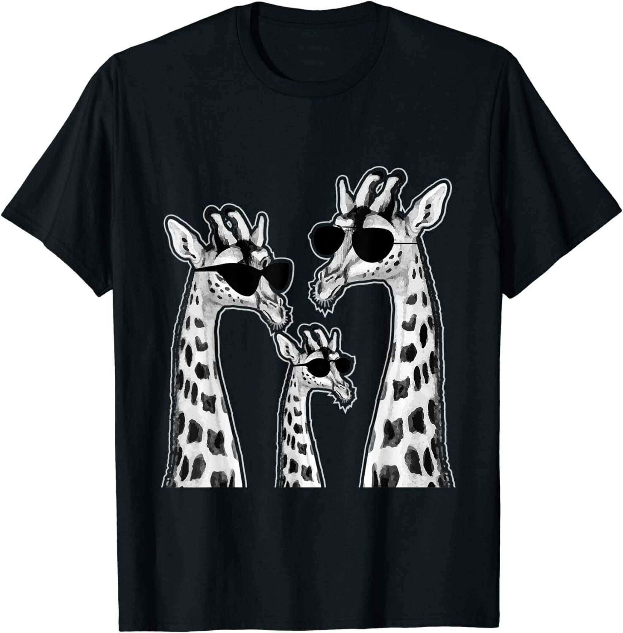 Giraffe Family Safari Adventure T-Shirt - Wildlife Lover Gift - Walmart.com