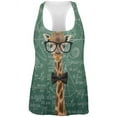 thumbnail image 1 of Giraffe Geek Math Formulas All Over Womens Work Out Tank Top Multi X-LG, 1 of 2
