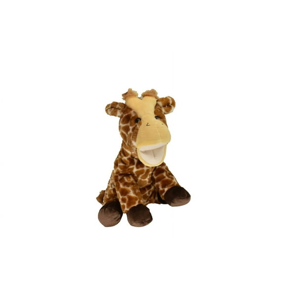 Giraffe Hand Puppet Cute Stuffed African Animal Plush Toy, Kids Educational Gift 14" PZ017-B456