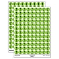 thumbnail image 1 of Giraffe Head Solid 200+ Round Stickers - Light Green - Matte Finish - 0.50" Size, 1 of 3