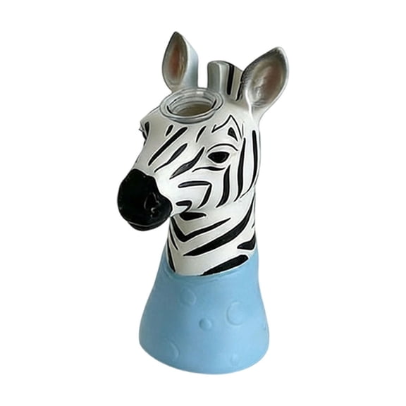 Giraffe Head Vase Resin Shaped Flower Vase For Home Office Decor