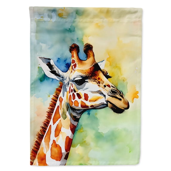 Giraffe House Flag 28 in x 40 in