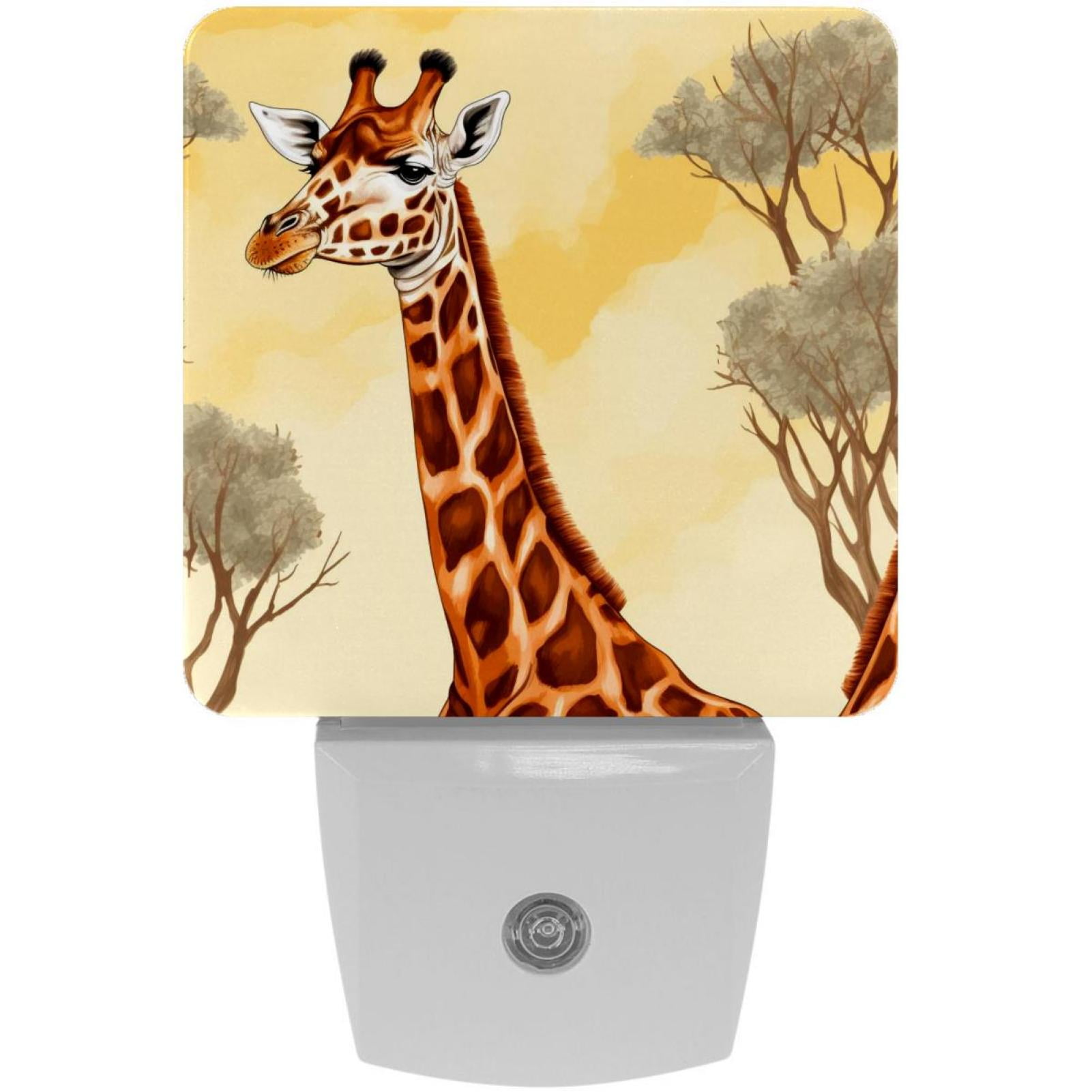 Giraffe LED Square Night Lights - Stylish and Energy-Efficient Room ...