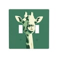 thumbnail image 1 of Giraffe Light Switch Cover Plates Single Toggle Wall Plate, Decorative 2-Gang Christmas Decor Lightswitch Cover, 1 of 1
