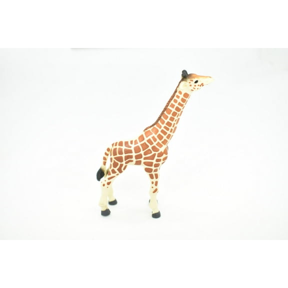 Giraffe, Museum Quality Plastic Animal Toy, Educational, Realistic Hand Painted Figure, Lifelike Model, Figurine, Replica, Gift, 5" M101 B607