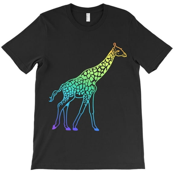 Giraffe Nature Funny Wildlife Gift Graphic Novelty Animal H30028 Unisex T-Shirt, Up to 5XL Available