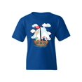 thumbnail image 1 of Giraffe On A Boat T-Shirt Juniors -Image by Shutterstock,  x-Small, 1 of 4