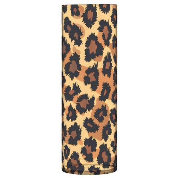 Giraffe Pattern Pattern Vase Flower Vase Clear Unbreakable Plastic Tall Decorative 11.8in