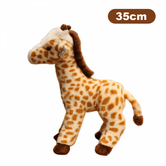 Giraffe Plush Toy Stuffed Animal Doll, 13.78'' Portable Giraffe Plushies for Adults Christmas Birthday Gifts