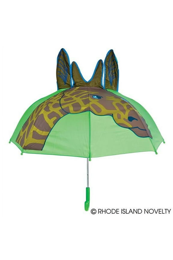 Giraffe Rain Animal Series Kids Shield Umbrella