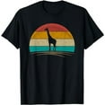 thumbnail image 1 of Giraffe Shirt Retro African Animal Zoo Safari Giraffe Lovers T-Shirt, 1 of 5