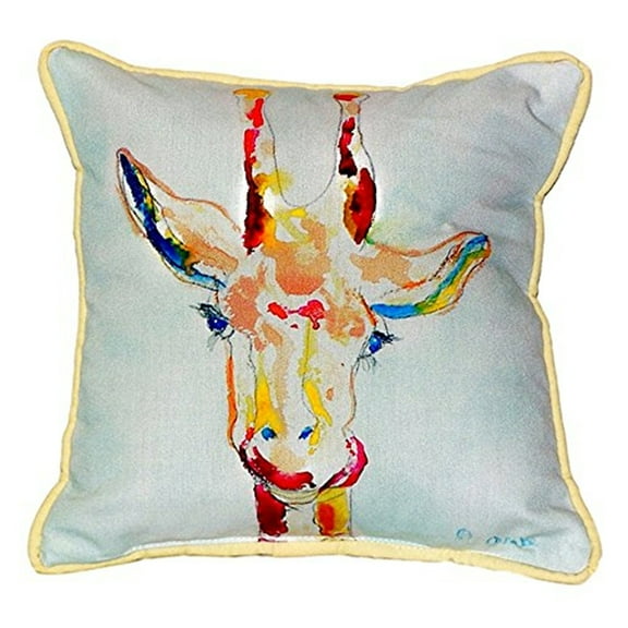 Giraffe Small Indoor/Outdoor Pillow 12x12
