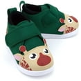 thumbnail image 1 of Giraffe Squeaky Toddler Shoes V2 | Green, 1 of 5