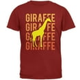 thumbnail image 1 of Giraffe Stacked Repeat Mens T Shirt, 1 of 1