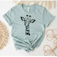 thumbnail image 1 of Giraffe T-shirt Zoo Shirt Lover Gift Funny Tee Animal Top Adventurer Shirts Safari Birthday Sarcastic Quotes Comic, 1 of 3