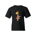 thumbnail image 1 of Giraffe With Clothes T-Shirt Juniors -Image by Shutterstock,  Small, 1 of 4