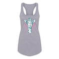 thumbnail image 1 of Giraffe With Glasses Racerback Tank Women -Image by Shutterstock, Female Small, 1 of 4