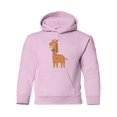 thumbnail image 1 of Giraffe With Tie Hoodie Juniors -Image by Shutterstock,  x-Large, 1 of 4