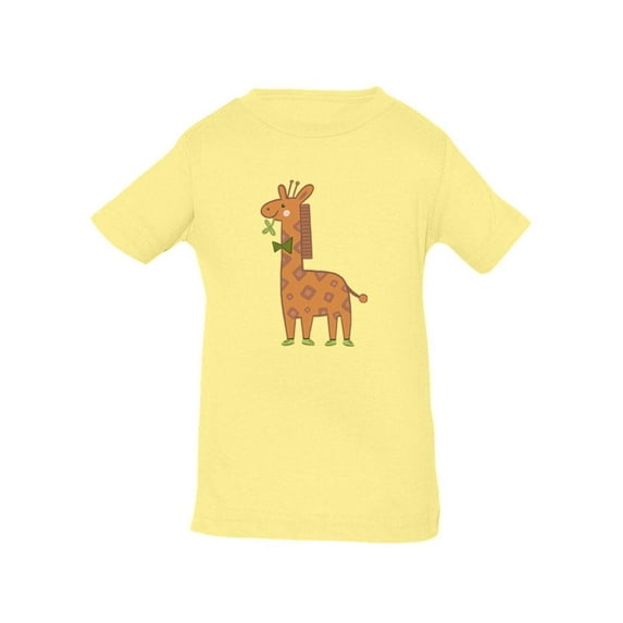 Giraffe With Tie T-Shirt Infant -Image by Shutterstock, 6 Months